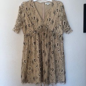 Francesca’s Lacey Floral Dress